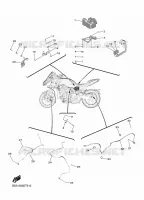 PARTIE ELECTRIQUE 3 pour Yamaha NIKEN GT de 2020