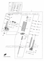 FOURCHE 1 pour Yamaha NIKEN GT de 2020