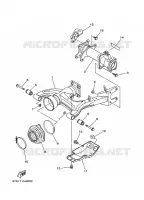 BRAS ARRIERE pour Yamaha BRUIN 350 2WD de 2004