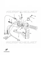 COMMODO / LEVIER pour Yamaha BRUIN 350 2WD de 2006
