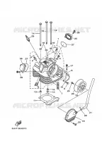 CULASSE pour Yamaha BRUIN 350 2WD de 2006