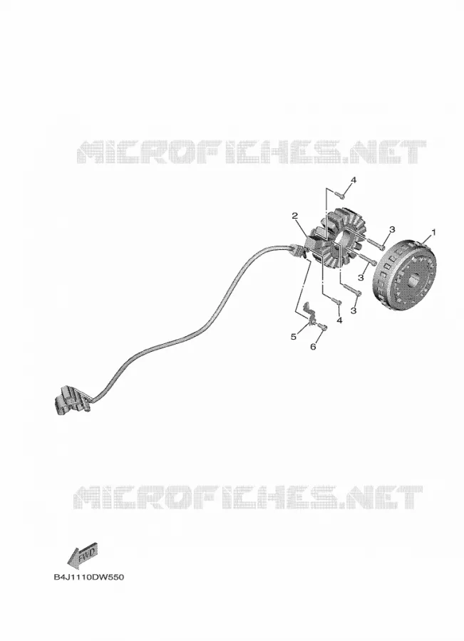 GENERATEUR Yamaha SIDE BY SIDE 1000 2021 WOLVERINE  YXE1000EWS/YX10EPSM