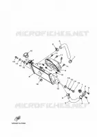 RADIATEUR / DURITES pour Yamaha YZF 250 de 2020