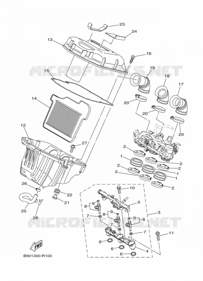 ADMISSION 2 Yamaha MOTO 900 2020 XSR  MTM850