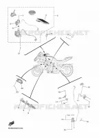 PARTIE ELECTRIQUE 2 pour Yamaha NIKEN de 2020