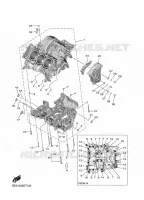 CARTER MOTEUR pour Yamaha NIKEN de 2020