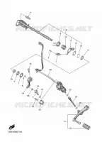 AXE DE SELECTEUR / PEDALE pour Yamaha NIKEN de 2020