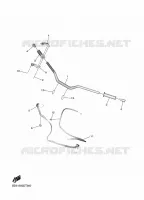 GUIDON ET CABLES pour Yamaha NIKEN de 2020