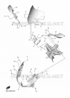 CARENAGES 1  pour Yamaha NIKEN de 2020