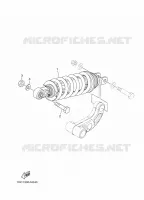 AMORTISSEUR ARRIERE pour Yamaha MT-09 ABS de 2020