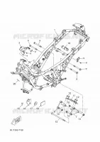 CADRE pour Yamaha XMAX 400 TECH MAX de 2020
