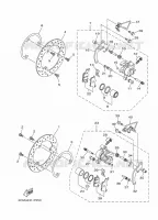 ETRIER DE FREIN AVANT pour Yamaha TRICITY 125 ABS de 2020
