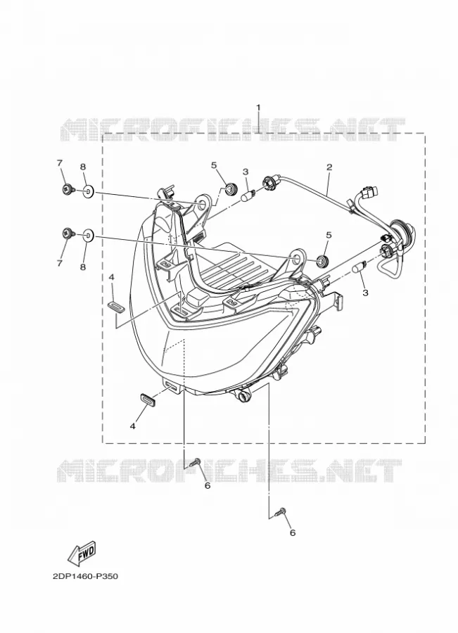 PHARE  Yamaha SCOOTER 155 2020 NMAX  GPD150-A