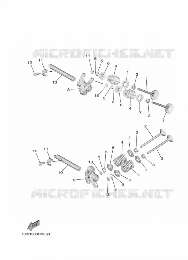 SOUPAPE Yamaha SCOOTER 300 2020 TRICITY  MWD300