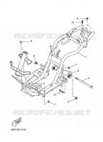 CADRE pour Yamaha BOOSTER 13