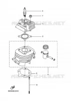 CYLINDRE pour Yamaha BOOSTER 13