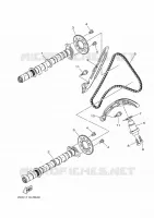 ARBRE A CAMES / CHAINE DE DISTRIBUTION pour Yamaha YXZ1000R de 2020