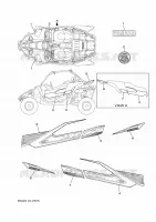 EMBLEME pour Yamaha YXZ1000R de 2020