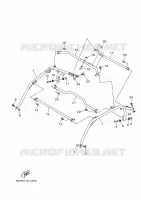 PARE CHOCS 2 pour Yamaha YXZ1000R de 2020