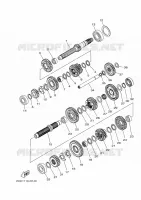 TRANSMISSION pour Yamaha YXZ1000R de 2020