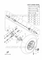 ROUE ARRIERE pour Yamaha KODIAK 700 EPS de 2020
