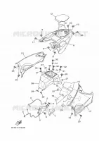 COUVERCLE LATERAL pour Yamaha KODIAK 700 EPS SE de 2020