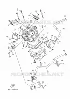 CULASSE pour Yamaha KODIAK 700 EPS SE de 2020