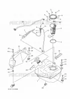 RESERVOIR A ESSENCE pour Yamaha KODIAK 700 EPS SE de 2020