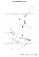 WVTA COMMODO / CABLE pour Yamaha KODIAK 700 EPS SE de 2020