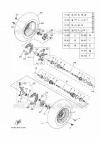 ROUE AVANT pour Yamaha KODIAK 450 EPS DIFF LOCK de 2020