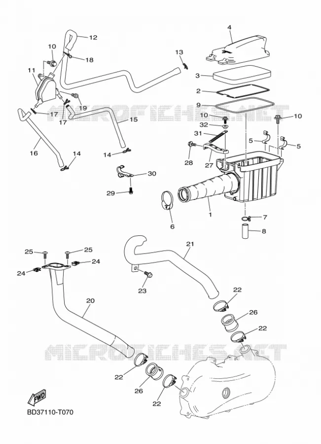 ADMISSION Yamaha QUAD 90 2020 RAPTOR  YFM90R