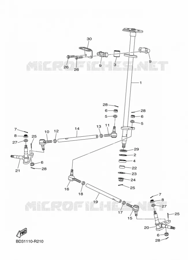 DIRECTION Yamaha QUAD 90 2020 RAPTOR  YFM90R