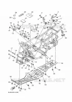CADRE pour Yamaha KODIAK 450 de 2020