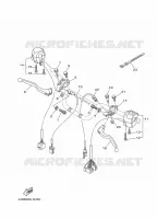 COMMODO / LEVIER pour Yamaha YBR 125 de 2021