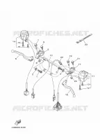 COMMODO / LEVIER pour Yamaha YBR 125 de 2021