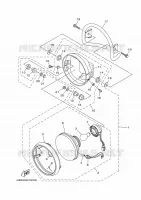 PHARE  pour Yamaha YBR 125 de 2021
