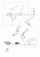 SELLE pour Yamaha TRACER 7 de 2021