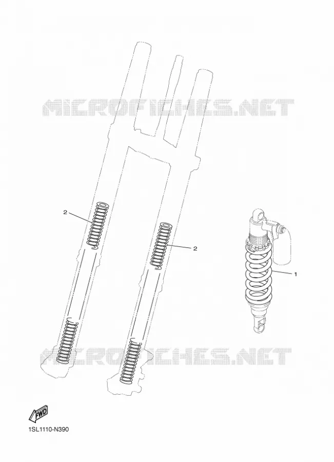 ALTERNATIVE PARTIE CYCLE  Yamaha MOTO 250 2021 WRF  WR250F