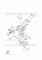 CADRE pour Yamaha TT-R 50 E de 2021