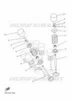 SOUPAPE pour Yamaha MT-25 de 2021