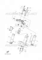 DIRECTION pour Yamaha XSR 700 XTribute A2 35KW de 2021