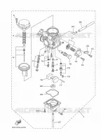 CARBURATEUR pour Yamaha YBR 125 E de 2021