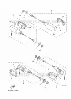 CLIGNOTANT pour Yamaha YBR 125 E de 2021