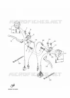 COMMODO / LEVIER pour Yamaha YBR 125 E de 2021