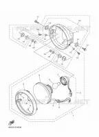 PHARE  pour Yamaha YBR 125 E de 2021