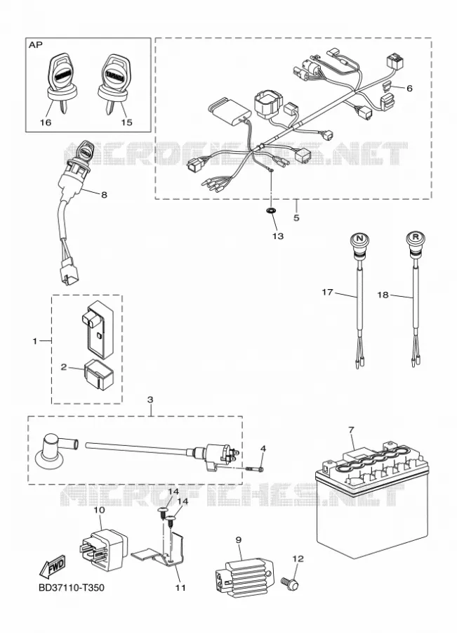 ELECTRIQUE 1 Yamaha QUAD 90 2021 RAPTOR  YFM90R