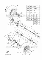 ROUE AVANT pour Yamaha KODIAK 450 EPS de 2021