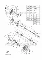 ROUE AVANT pour Yamaha KODIAK 450 EPS ALU DIFF LOCK de 2021