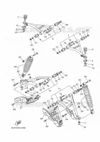 SUSPENSION / ROUE AVANT pour Yamaha GRIZZLY 700 EPS SE de 2021