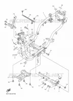 CADRE pour Yamaha D'ELIGHT 125 de 2021